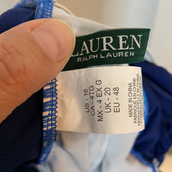2/$20 Ralph Lauren 16 Tropical Swimsuit Host Pick - Picture 9 of 13